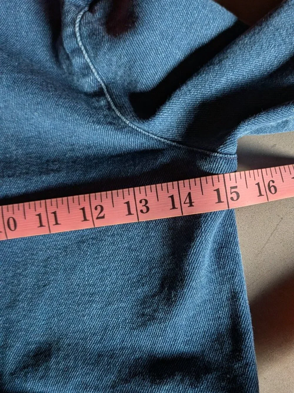 Sézane Kids Denim Chore Jacket - Size 8A (Worn & Loved)